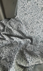 Load image into Gallery viewer, Women&#39;s Lakhnavi Handcrafted Unstitched Faux-Georgette Chikankari Suit Material - HONC0263372
