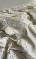Load image into Gallery viewer, Women&#39;s Lakhnavi Handcrafted Unstitched Cotton Chikankari Suit Material - HONC0317002
