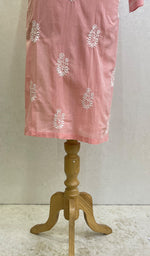 Load image into Gallery viewer, Mir Women&#39;s Lucknowi Handcrafted Cotton Chikankari Kurti - HONC0160273
