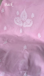 Load image into Gallery viewer, Women's Lakhnavi Handcrafted Unstitched Cotton Chikankari Suit Material - HONC0350260