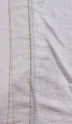 将图像加载到图库查看器中， Women&#39;s Lakhnavi Handcrafted Mul Chanderi Chikankari Dupatta - HONC0222603
