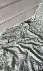 将图像加载到图库查看器中， Women's Lucknowi Handcrafted Viscose Georgette Unstitched Chikankari Suit Material - HONC0271118