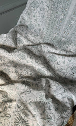 将图像加载到图库查看器中， Women&#39;s Lakhnavi Handcrafted Maheshwari Mul Chanderi UnStitched Kurta And Dupatta Set - HONC0278903
