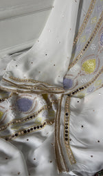 将图像加载到图库查看器中， Women's Lucknowi Handcrafted Viscose Georgette Unstitched Chikankari Kurta and Dupatta Set- HONC0329580