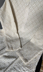Load image into Gallery viewer, Men&#39;s Faux-Georgette Hakoba Kurta - HONC0312462
