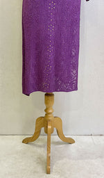 Load image into Gallery viewer, Lakhnavi Handcrafted Viscose Georgette Chikankari Kurti - HONC026158
