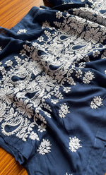Load image into Gallery viewer, Women&#39;s Lucknowi Handcrafted Cotton Chikankari Kurti - HONC0298710

