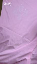 Load image into Gallery viewer, Women's Lakhnavi Handcrafted Cotton Chikankari Full Suit Material