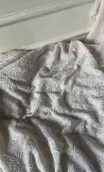 将图像加载到图库查看器中， Women's Lakhnavi Handcrafted Pure Silk Georgette Chikankari  Unstitched Anarkali And Dupatta Set- HONC0321064