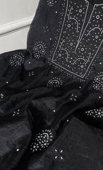Load image into Gallery viewer, Women&#39;s Lakhnavi Handcrafted Organza Chikankari Unstitched Full Suit Material - HONC0271225

