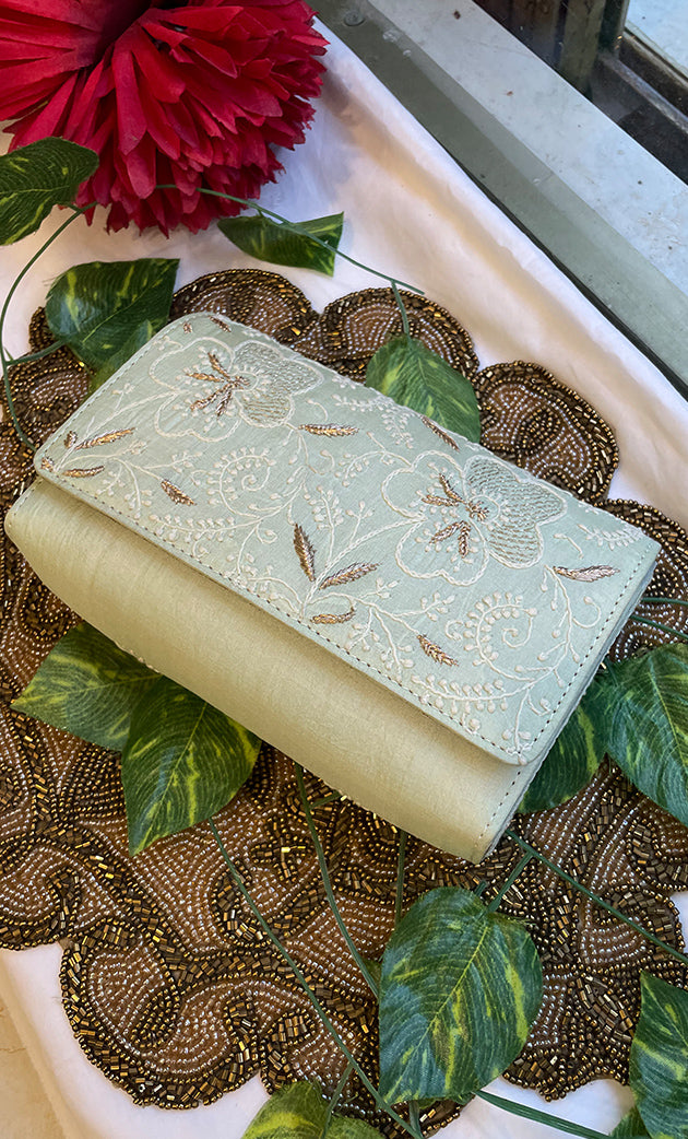 Chikankari Clutch Bag - HONC0317822