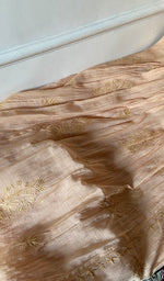将图像加载到图库查看器中， Womens Lakhnavi Handcrafted Mul Chanderi