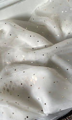 将图像加载到图库查看器中， Alfia Women&#39;s Lakhnavi Handcrafted Pure Organza Chikankari Unstitched Kurta And Dupatta Set- HONC0326234
