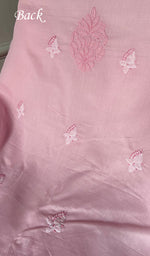 Load image into Gallery viewer, Women's Lakhnavi Handcrafted Cotton Unstitched Chikankari Suit Material - HONC0365127