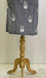 将图像加载到图库查看器中， Mir Women&#39;s Lucknowi Handcrafted Cotton Chikankari Kurti- HONC0160269
