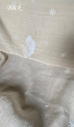 Load image into Gallery viewer, Women's Lakhnavi Handcrafted Mul Chanderi Unstitched Kurta And Dupatta Set - HONC0355589