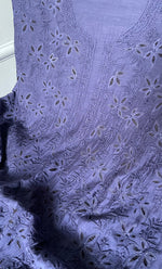 Load image into Gallery viewer, Women's Lakhnavi Handcrafted Mul Chanderi UnStitched Kurta And Dupatta Set - HONC0312992