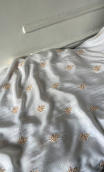 Load image into Gallery viewer, Ashima Women's Lucknowi Handcrafted Muslin Chikankari Unstitched Suit Material - HONC0243934