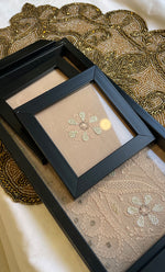 将图像加载到图库查看器中， Chikankari Tray with Two Coasters - HONC0254743
