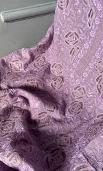 Load image into Gallery viewer, Women&#39;s Lakhnavi Handcrafted Mul Chanderi Unstitched Kurta And Dupatta Set- HONC0312990

