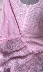 将图像加载到图库查看器中， Women&#39;s Lakhnavi Handcrafted Kota Cotton Semi - Stitched Kurta And Dupatta Set- HONC0314211
