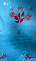 Load image into Gallery viewer, Misba Women's Lakhnavi Handcrafted Unstitched Cotton Chikankari Suit Material - HONC073824