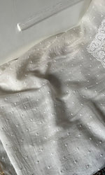 Load image into Gallery viewer, Jazba Women's Lakhnavi Handcrafted Mul Chanderi Unstitched Kurta And Dupatta Set- HONC0334538