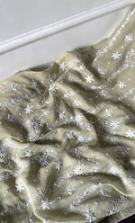 Load image into Gallery viewer, Women's Lakhnavi Handcrafted Unstitched Mul Chanderi Kurta And Dupatta Set - HONC0329036