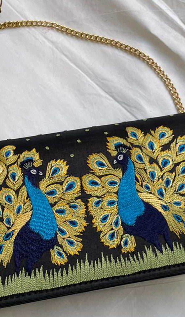 Chikankari Clutch Bag - HONC0360911
