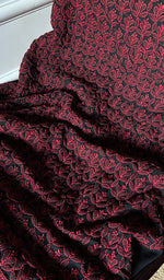 Load image into Gallery viewer, Women&#39;s Lucknowi Handcrafted Faux-Georgette Chikankari Suit Material - HONC0277968
