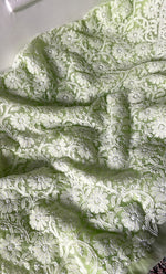 Load image into Gallery viewer, Women&#39;s Lucknowi Handcrafted Faux-Georgette Chikankari Suit Material - HONC0315343
