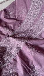 Load image into Gallery viewer, Women&#39;s Lakhnavi Handcrafted Cotton Chikankari Suit Material - HONC0275045
