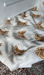 Load image into Gallery viewer, Titlee Women's Lakhnavi Handcrafted Mul Chanderi Kurta And Dupatta Set - HONC0378406