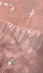 将图像加载到图库查看器中， Aavya Women's Lakhnavi Handcrafted Mul Chanderi Unstitched Kurta And Dupatta Set - HONC0348670