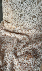 将图像加载到图库查看器中， Women&#39;s Lakhnavi Handcrafted Unstitched Faux-Georgette Chikankari Suit Material - HONC0277980
