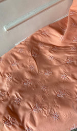 Load image into Gallery viewer, Women's Lakhnavi Handcrafted Unstitched Cotton Chikankari Suit Material - HONC0364005