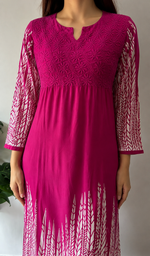 Cotton Chikankari Stitched Kurti HONC050266