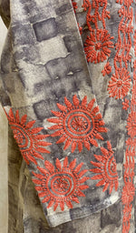 Load image into Gallery viewer, Women&#39;s Lakhnavi Handcrafted Rayon Chikankari Kurti - NC070189