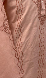 Load image into Gallery viewer, Men&#39;s Lucknowi Handcrafted Cotton Chikankari Kurta - HONC0424