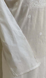 Load image into Gallery viewer, Men&#39;s Lucknowi Handcrafted Cotton Chikankari Kurta - HONC0428