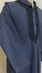 Load image into Gallery viewer, Men&#39;s Lucknowi Handcrafted Cotton Chikankari Kurta - HONC021680