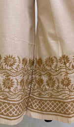 Load image into Gallery viewer, Women&#39;s Lakhnavi Handcrafted Cotton Chikankari Palazzo - HONC031278