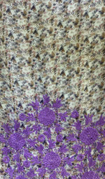 Load image into Gallery viewer, Women&#39;s Lucknowi Handcrafted Crepe Chikankari Stoles - HONC040989
