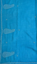 Load image into Gallery viewer, Women&#39;s Lucknowi Handcrafted Pashmina Chikankari Shawl - Honc0107053