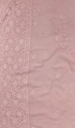 Load image into Gallery viewer, Women&#39;s Lucknowi Handcrafted Viscose Georgette Chikankari Dupatta - Honc095695