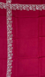 Load image into Gallery viewer, Women&#39;s Lucknowi Handcrafted Pashmina Chikankari Shawl - Honc0107047