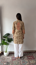 Cotton Chikankari Stitched Kurti HONC0106285