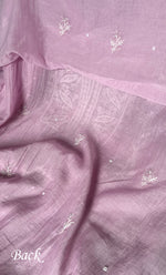将图像加载到图库查看器中， Women's Lakhnavi Handcrafted Mul Chanderi Unstitched Kurta And Dupatta Set- HONC0305202