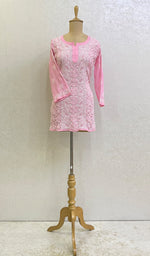 将图像加载到图库查看器中， Women&#39;s Lucknowi Handcrafted Cotton Chikankari Top -HONC0165286
