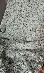 Load image into Gallery viewer, Women&#39;s Lucknowi Handcrafted Faux-Georgette Chikankari Suit Material - HONC0263405

